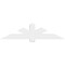 Ekena Millwork Kennewick Architectural Grade PVC Gable Bracket, 72"W x 18"H x 4"D x 6"F, 6/12 Pitch GBP072X18X0406KEN00 - alternate 3